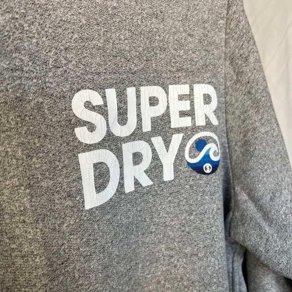 Superdry Surf Co. Crew Sweatshirt Long Sleeve Size L - Picture 3 of 8